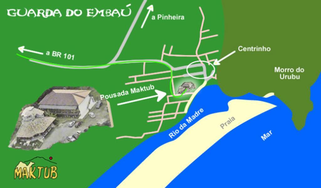 Pousada Maktub Guarda do Embaú 외부 사진